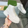 Designer Sneakers Dam Sneakers Plattform Sneaker Vintage Canvas Skor High-top Sneakers Relief Chunky B Sneakers Sneakers Broderi Sneakers