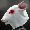 Maschera di topo realistico Halloween Animal Rat Cosplay Maschere in lattice a pieno facciale Zoo Party Fancy Dress Costume Puntelli per adulti L230704