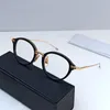 Armações de óculos de sol Design de marca Armações de óculos redondos retrô TB011 Homens Mulheres Óculos graduados Miopia Óculos de leitura Alloy Gafas 230704