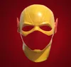 The Flash Mask DC Barry Allen Cosplay Costume Prop Halloween Red Head Head Party Party Casks Adult L230704