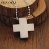 Anime EVA Katsuragi Misato Alloy Cross Pendant Necklace for Women Cosplay Jewelry Beads Chain Charms Amulet Necklaces Dropship L230704