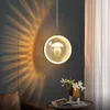 Pendelleuchten Kronleuchter Moderne LED-Kristallgold 110V 220V für Zimmer Home Dekoration Lampe Wohnzimmer Dachboden Deckenhängeleuchte Kunstbeleuchtung