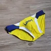 Underpants Underwear Men Swimsuit Printing Bathing Beach Wear Surf Low Waist Men's Swimwear Briefs Sexy Gay Mens Swim Brave Person