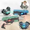 Gun Toys Laser Tag Battle Game Gun Set Electric Infrarot Spielzeugpistolen Waffe Kids Laser Strike Pistole für Jungen Kinder Innen im Freien im Freien 230703