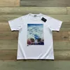 Designer Fashion Clothing Tees Tshirts Ceiling Kith Artist Co Branded Chair Cloud Couple Short Sleeve Tshirt 260g Fashion Men cotton Streetwear Sportswear Tops Roc