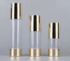 Storage Bottles 15ml30ml50ml Airless Bottle Gold Vacuum Pump Lotion Emulsion Essence Moisture Gel Serum Toner Skin Care Cosmetic Container