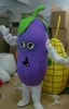 2023 Lila Aubergine Bekleidung Maskottchen Kostüm Halloween Weihnachten Cartoon Charakter Outfits Anzug Werbung Broschüren Kleidung Karneval Unisex Erwachsene Outfit