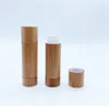 Bottiglie di imballaggio da 5 g Rossetto tubo di balsamo per labbra di bambù vuoto ecologico all'ingrosso per cosmetici JL1438