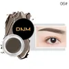 Ögonbrynsförstärkare DNM Koreansk makeup Ögonbrynsgel Vattenfast Långvarig 12 färger Brow Tint Ögonbryn Pomade Permanent Make Up Eye Brow Cream TSLM2 230703