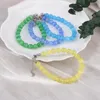 Link Bracelets Style Bracelet Natural Stone Opal Beads 8 X MM For Birthday Love Romantic Gift Chain Length 18 5 Cm