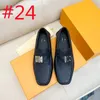 2023 nouveaux mocassins hommes de luxe chaussures habillées bureau Style homme chaussure créateur de mode en cuir véritable à la main hommes d'affaires taille de chaussure 38-46