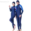 Combinaisons étanches Dive Sail UPF 50+ Combinaison de plongée en lycra Maillot de bain une pièce Rash Guard Hommes Femmes Maillots de bain à manches longues avec capuche Séchage rapide Plus Size HKD230704