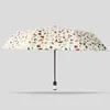 Parapluies Parapluie automatique Parapluies à revêtement noir Résistant au vent Parasol anti-UV pliant Parapluie coupe-vent pour hommes femmes R230705