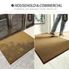 Pads Vordertürmatte Innen- und Fußstraße wasserdichte Antislip -Bodenmatte Imitation Kokosnuss Teppich Haushalt und gewerblicher Teppich