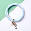 DHL Delivery Anti Mosquito Repellent Bracelet Silicone Keychain Bracelet Plant Essential Oil Bangle Pendant Wristband Pest Control Bracelets 0705