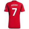 3XL 4XL 2023 2024 2025 Mainoo Mount 축구 유니폼 카세미로 가르 나초 호지 런드 플레이어 Rashford Long Sleeves Football Shirts 24 25 Eriksen Fernandes 남자 아이들 키트