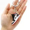 도매 5cm 고품질 3 차원 스포츠 용품 이미지 키 체인 가방 매달려있는 장신구