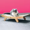 Meble dla kotów Scratchers Wood Anti Cat Scratcher Drapak dla kota Łóżko 3 w 1 Pad Pionowe zabawki dla kotów domowych Szlifowanie skrobak do paznokci Mata Szkolenie Szlifowanie pazurów 230704