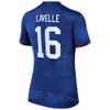 Nazionale Calcio Donna 8 Julie Ertz Maglia Lady 13 Alex Morgan 15 Megan Rapinoe DUNN LLOYD HEATH PRESS LAVELLE Naeher Murphy Maglia da calcio Kingsbury Kit MeiGuo