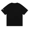 Herren Gallery Tie Dry T-Shirts Schwarz Mode Briefdruck Männlich Lose Paar High Street Kurzarm T-Shirt Streetwear