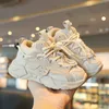 Sneakers Pluche Kinderen Chunky Sneakers Waterdicht Jongens Sportschoenen Comfortale Steunzool Meisjes Running Kind Schoeisel 230705