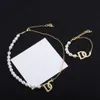 Luxury designer jewelry Charm Bracelets jewlery designer for women designer necklace Popular pearl bracelets and pearl necklaces for wedding gifts no BOX