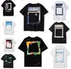 Męskie T-shirty moda Luksusy Offes Odzież Męskie koszulki i damskie Luźne koszulki Topy Mężczyzna Casual Street Graffiti Shirt T-shirty Offes Biały Ponadgabarytowy G7