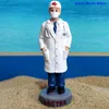 Objets décoratifs Figurines 28 styles 9cm ensembles de personnages professionnels Médecin infirmière astronautes Décoration de gâteau miniature décoration de table de salle sculpture 230704