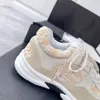 7A 2023 Early Spring New Designer Casual Fashion Channel Tênis Feminino Luxo Lace-Up Sports Shoe New Trainers Classic Sneaker Ccity fjksjd