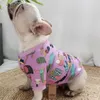 Odzież dla psów jesień ubrania dla psów kreskówka pies bluza z kapturem dla małych średnich psów buldog francuski płaszcz mops bluza piękny styl psy odzież dla zwierząt 230704