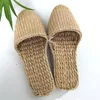 Chaussons 2023 produits tissés à la main paille femmes Creative el Protection de l'environnement Couple intérieur maison Discoun 230704