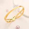 Classic Bangle designer Bracelets High quality love gift jewelry correct brand logo replica bracelet 2023 wholesale jewelry for women designers