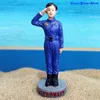 Oggetti decorativi Figurine 28 stili Set di caratteri professionali da 9 cm Dottore infermiere astronauti Scultura in miniatura per decorare la tavola della stanza 230704