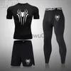 Herr T-shirts Superhjälte kompressionströja Herr Rashguard Fitness Kortärmad löpartröja Man Gym T-shirt Sportkläder Tights T-shirt Herr J230705