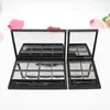 Magnetic Empty Eyeshadow Concealer Box Cosmetics Makeup Powder Holder Aluminum Palette DIY Pans Tool Black Plastic F3835 Ugkpw