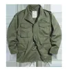 남자 재킷 maden m65 jacket for men 군대 녹색 녹색 대형 데님 재킷 군용 빈티지 캐주얼 바람발시 단단한 코트 옷 레트로 느슨한 230705