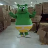 2018 High quality Green Gummy Bear Mascot Costume Fancy Dress 3062
