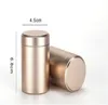 Storage Bottles 80ml Solid Color Airtight Smell Proof Container Stash Metal Sealed Can Tea Jar Kitchen Containers Tins JL1447