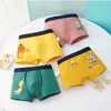 Caleçon Coton Enfants Garçons Boxer Caleçon Grande Culotte Pour Enfants Sous-Vêtements Confortables Pour Enfants Mi Petit Bébé Culotte Garçon Shorts Emballage 4pcs 230705