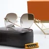 Fashion Sunglasses Classic Design Luxury Cycling for Men Women Pilot Sun Glasses UV400 Eyewear Metal Frame with Box Love