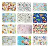 Changing Pads Covers Baby Waterproof Urine Pad Infant born Changing Table Mat Toddler Kids Cartoon Cloth Diapers Children Bed Reusable Mattress 230705