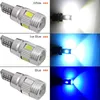 2024 2024 2X Car 5W5 LED Bulb T10 W5w LED Signal Light Canbus 12V 6000K Auto Claerance Wedge Side Reverse Lamps 5630 6Smd Blue No Error