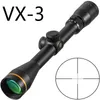 LP Vx3 portée de fusil tactique 3.5-10x40 portée de fusil de visée optique croisée portées de chasse pour Airsoft