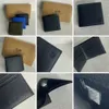 CC136 Double Billfold Wallet Men Short Dompet Lelaki 136 Portabel förvaring, utsökta och fashionabla, mångsidiga plånbok