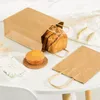 Wrap regalo 10/20 pezzi sacchetti di carta kraft con manici sacchetti regalo piccoli sacchetti di carta per borse di favore per feste per piccole business sacchetti per la spesa 230704 230704