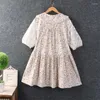 Blusas Femininas Summer Sweet Lace Patchwork Camisa Xadrez Feminina Manga Curta Busto Único Casual Top HT 13058