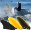 Kayak aksesuarları sörf sörf tahtası yüzgeç vidalı single fin merkezi fin nylon longboard sörf tahtası kürek tahtası yüzgeç su sporu dalış teknesi yüzgeçleri 230704