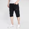 Herrshorts Herr Denim Chino Mode Shorts Tvättade denim Pojke Skinny Runway Short Herr Jeans Shorts Homme Destroyed Ripped Jeans 230704