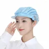Berets Hair Nets Work Hat Cook Accessories Cooking Hygienic Cap Smoke-proof Dust For El Restaurants Food Service Canteen Catering