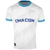 Olympique De Marseille camisetas de futebol 21 22 OM 2021 2022 pé maillot CUISANCE THAUVIN BENEDETTO KAMARA PAYET camisa de futebol Homens Kit Infantil uniforme